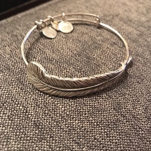 Alex and Ani Plume Feather bangle